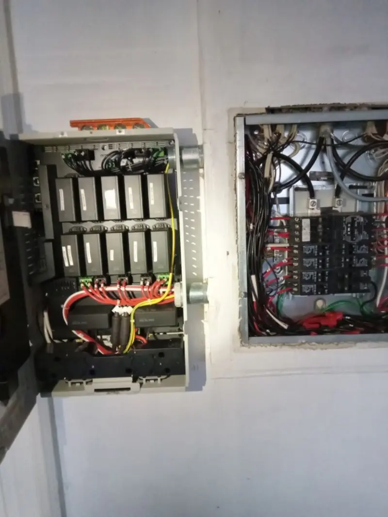 Electrical panel upgrade completed for Carbon Monoxide Detector Installation in Pleasant Valley